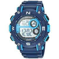 Expired: Armitron Sport Men’s Quartz Sport Watch with Resin Strap, Blue