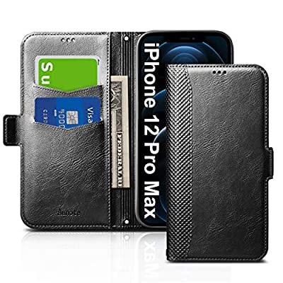 80% off - Expired: Aunote iPhone 12 Pro Max Phone Slim Flip/Folio Cover – Wallet Style