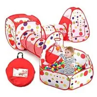 Expired:&nbsp;Ball Pit Tunnels and Play Tent for Toddlers (Balls Not Included)