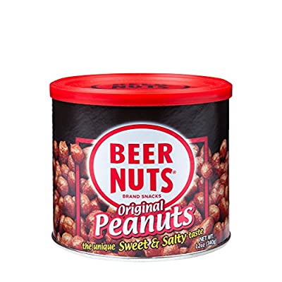 BEER NUTS Original Peanuts | 12 oz. Can – Sweet and Salty - $3.21 ($18.02)
