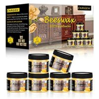 Expired: CARGEN Wood Seasoning Beeswax for Furniture care 6pcs, 3pcs Sponge and 1pcs Polish Glove