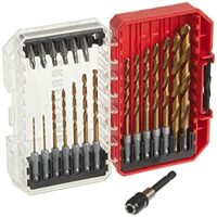 21 Pcs CRAFTSMAN Drill Bit Set/ Screwdriver Set – Titanium