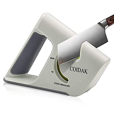 Expired: Coidak Kitchen Knife Sharpeners, 4-Stage Manual Knife and Scissor Sharpener