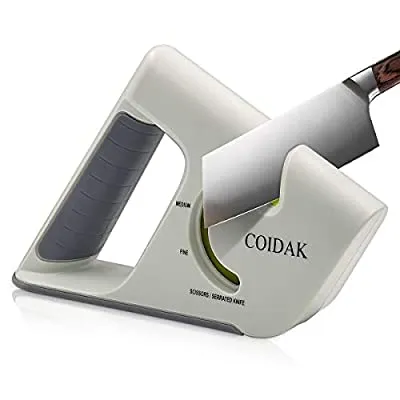 Expired: Coidak Kitchen Knife Sharpeners, 4-Stage Manual Knife and Scissor Sharpener