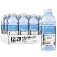 Vitaminwater Zero Sugar Ice, Blueberry-Lavender Flavored, 12 Pack