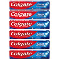 6 Pack Colgate Cavity Protection Toothpaste with Fluoride – 6 Ounce