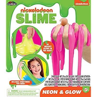 Cra-Z-Art Nickelodeon Glow and Neon Slime Making Kit - $4.89 ($20.39)