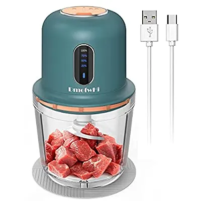 Expired: DmofwHi cordless Food Processor Electric with USB Rechargeable (600ML)
