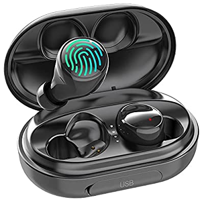 55% off - Expired: EDYELL 120H Playtime Bluetooth Earbuds, IPX8, CVC 8.0 Noise Cancelling Ture Wireless