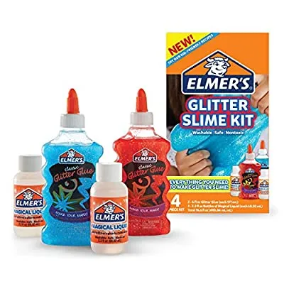 Elmer’s Glitter Slime Kit – Blue + Red Glitter - $4.94 ($20.77)
