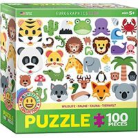 EuroGraphics Wildlife Animals 100-Piece Puzzle