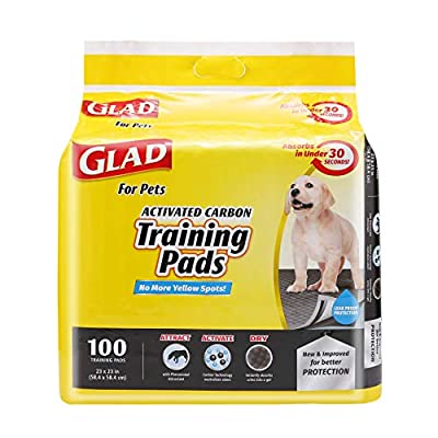 Glad for Pets Black Charcoal Puppy Pads – Puppy Potty Training Pads