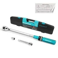 Expired:&nbsp;GEARDRIVE 1/2 Inch Drive Click Torque Wrench, 30-160 Ft-lb/40.7-217 Nm, Includes 1/2” Extension Bar , 3/8