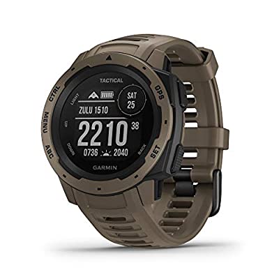 Garmin Instinct Tactical, Rugged GPS Watch, Tactical Specific Features, U.S. Military Standard 810G - $179.00 ($349.99)