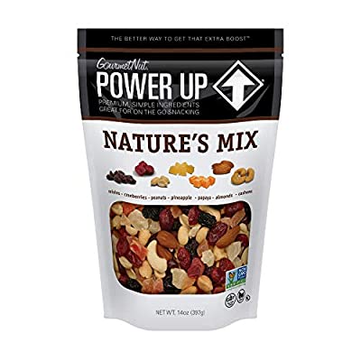 Power Up Nature’s Mix Trail Mix, Gluten Free, No Artificial Ingredients, Brown, 14 Oz - $4.36 ($14.61)