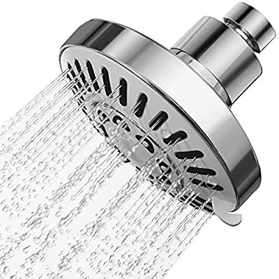 Expired: High-Pressure Shower Head 4 inch Luxury Chrome Finish