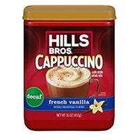 Hills Bros. Decaf French Vanilla Cappuccino instant (16 Ounces)