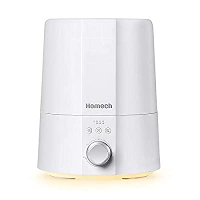 Expired: Homech Ultrasonic Cool Mist Humidifiers 2.5L Filter-less Humidifier Auto Shut-Off Lasts Up to 30 Hours