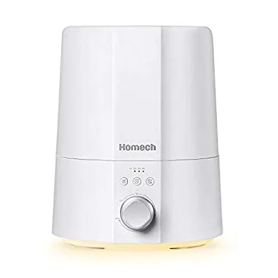 Expired: Homech Ultrasonic Cool Mist Humidifiers 2.5L Filter-less Humidifier Auto Shut-Off Lasts Up to 30 Hours