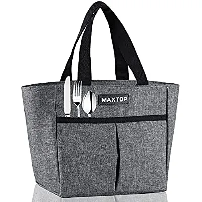 Expired:&nbsp;Insulated Thermal Lunch Tote Bag with Front Pocket