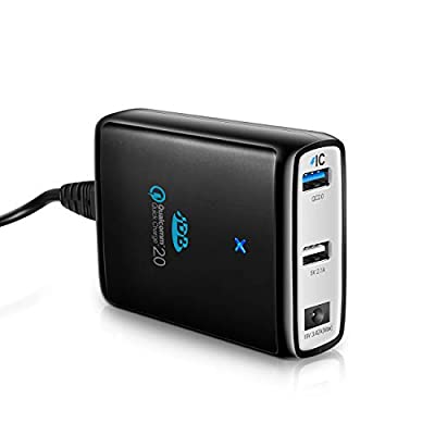 51% off - Expired: JDB 65W Dual USB-A QC and 5.5 mm DC Adapter Max 19V 3.42A Output