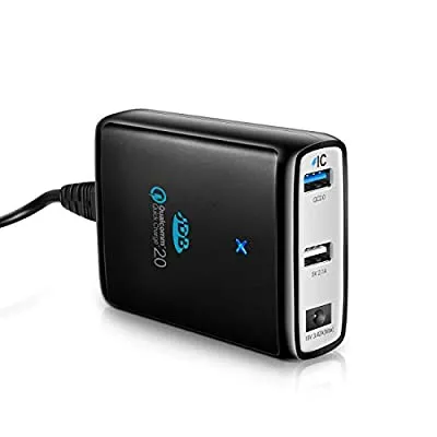 51% off - Expired:&nbsp;JDB 65W Dual USB-A QC and 5.5 mm DC Adapter Max 19V 3.42A Output