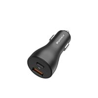 Wishinkle USB C 36W Dual Port Fast Car Charger Adapter with PD & Quick Charge 3.0