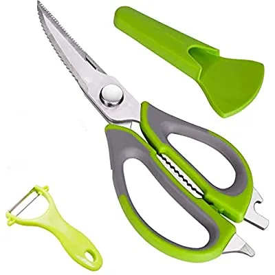 Expired:&nbsp;Kitchen Heavy Duty Sharp Multifunction Dishwasher Safe Shears, Scissors and Peeler