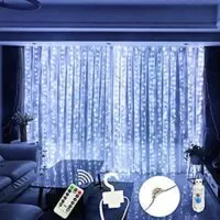 Expired:&nbsp;LED Window Curtain String Light for Outdoor Indoor Wall Decorations