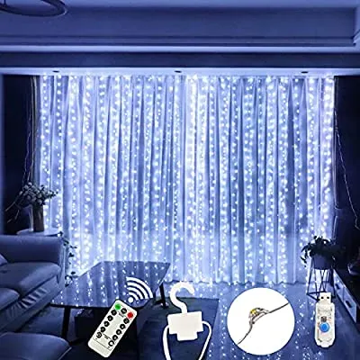 Expired:&nbsp;LED Window Curtain String Light for Outdoor Indoor Wall Decorations