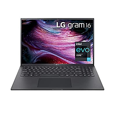 LG Gram 16Z90P – 16″ WGXGA Ultra-Lightweight, Intel i7 1165G7 CPU, 16GB, 256GB SSD, 19.5 Hrs Battery