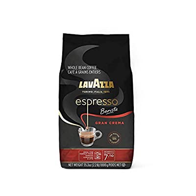 Lavazza Espresso Barista Gran Crema Whole Bean Coffee Blend, Medium Espresso Roast – 2.2 LB, 35.2 Ounce - $11.48 ($23.60)