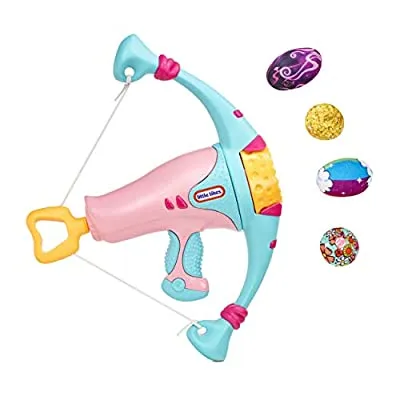 Little Tikes Mighty Blasters Power Bow Pink Blaster with 4 Soft Pods