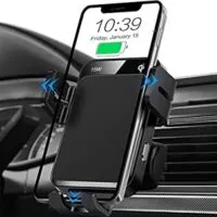 Expired: MOKPR 15W/10W/7.5W Qi Fast Charging Auto-Clamping Car Charger