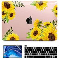 Expired: MacBook Pro 13 inch Case, Glossy 3D Flower Plastic Hard Shell + Keyboard + Screen Skin