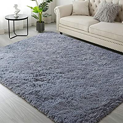 Expired: Modern Carpet Non slip Fluffy Faux Fur 4×6 Area Rug