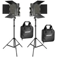 Expired:&nbsp;Neewer 2 Pieces Bi-color 660 LED Video Light and Stand Kit