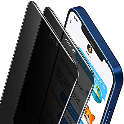 ORIbox Privacy Screen Protector for iPhone 12 mini Anty- Spy Tempered Glass Screen Protector,2-Pack - $5.72 ($11.99)