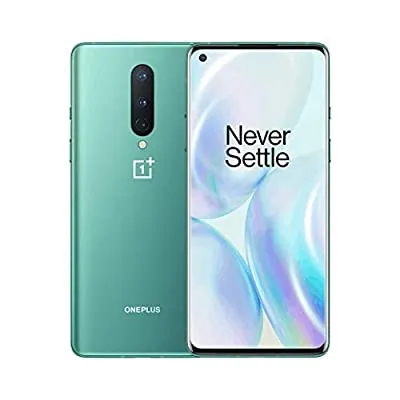 OnePlus 8 Glacial Green, 5G Unlocked Android, 8GB RAM+128GB Storage - $349.00 ($699.00)