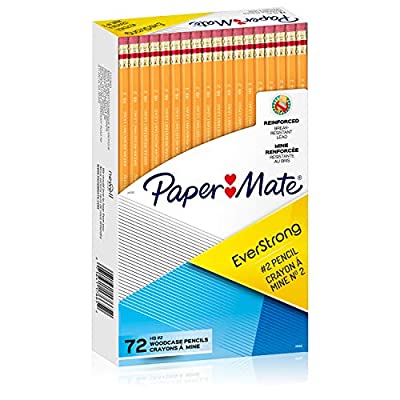 Expired: 72 Ct Paper Mate EverStrong #2 Pencils, Reinforced - $6.37 ($15.22)