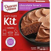 Duncan Hines Easy Cake Kit Chocolate Lover’s Cake Mix, 8.4 OZ