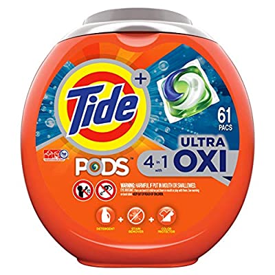 81 Ct – Tide Pods 3 in 1, Laundry Detergent Pacs, Spring Meadow Scent