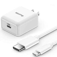 Expired: Quntis 20W USB-C Fast Charger Power Adapter with 6FT USB C to Lightning Cable