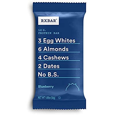 12 Pack – RXBAR, Blueberry, Protein Bar, 1.83 Ounce