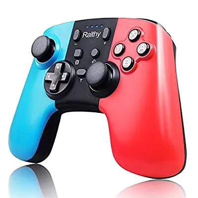 60% off - Expired: Ralthy Wireless Pro Controller for Switch supports Gyro Axis, Turbo and Dual Vibration
