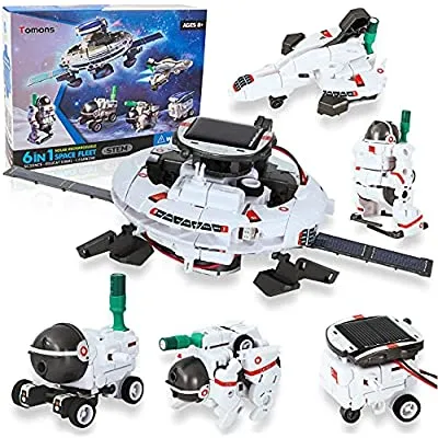 70% off - Expired:&nbsp;STEM 6-in-1 Solar Robot Kit Learning Science Building