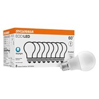 8 Pack LED A19 Light Bulb, 9W (60W Equivalent), 5000K Daylight