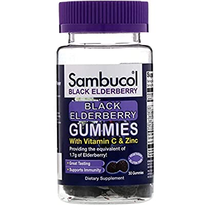 2 Pack Sambucol Black Elderberry Dietary Supplement Gummies – 30 ct - $8.94 ($34.42)