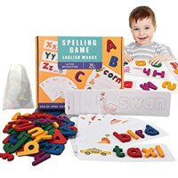 Expired: See and Spell, Sight Words, Flash Cards, Wooden Alphabet Puzzles Matching Letter Games