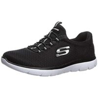 Skechers Women’s Summits Sneaker, Black Various sizes